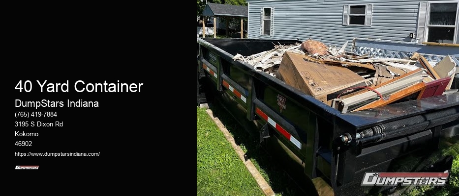 Kokomo Dumpster